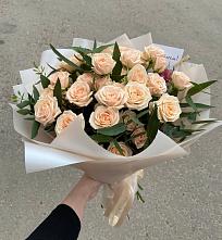 Букет Кремовые розы Латте #REPLACE_PRED# Москве