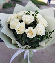 Букет Белые розы Проуд #REPLACE_PRED# Москве