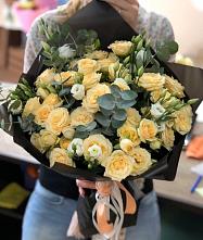 Букет цветов из:  Розы и Лизиантусы #REPLACE_PRED# Донском Липецкая область